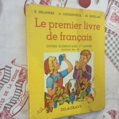 Le Premier Livre De Français Cours Élémentaire Première Année
