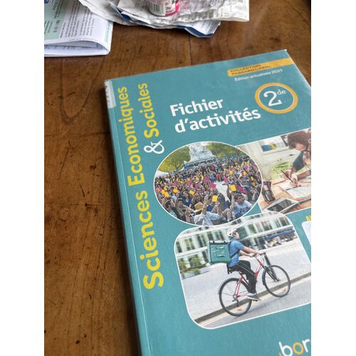 Fichier D’Activité 2de Ses Bordzs Edition2021