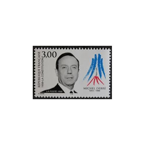 Hommage À Michel Debré Année 1998 N° 3129 Yvert Et Tellier Luxe