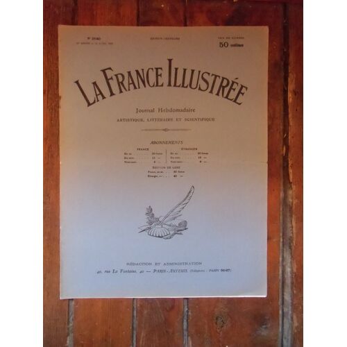 La France Illustrée - 22 Avril 1916 - N°2160