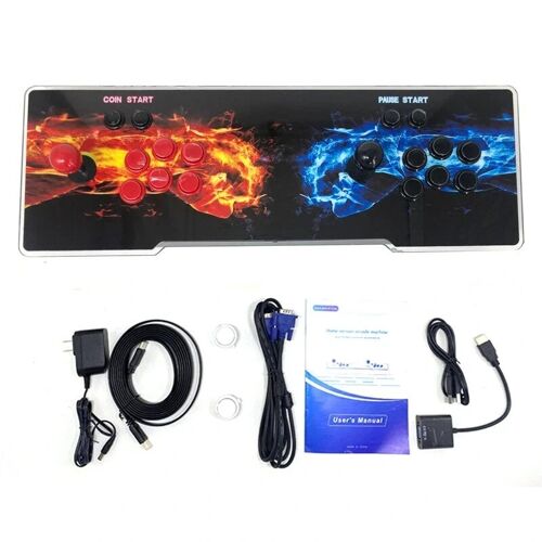 Console Arcade Pandora Box 3D Neuve - Édition Feu & Glace