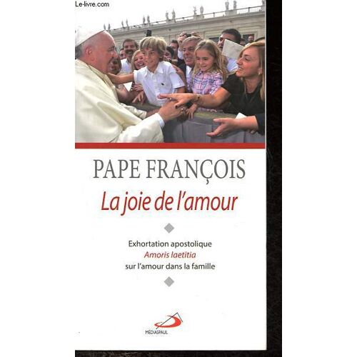 La Joie De L Amour - Exhortation Apostolique Amoris Laetitia Sur L Amour Dans La Famille.