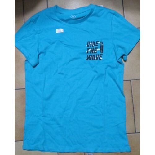 Tee Shirt Surf / "Ride The Wave" En 11 / 12 Ans