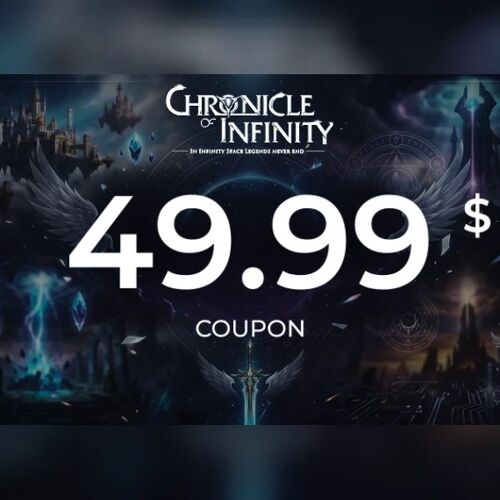 Chronicle of Infinity - 49.99$ Coupon Direct Top-Up - GLOBAL