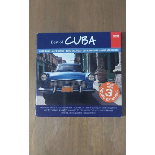 Best Of Cuba. Coffret 3 Cds. Bon État.