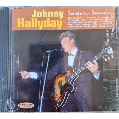 720 Super Album Cd Original Neuf Collection Johny Halliday Souvenirs Souvenirs