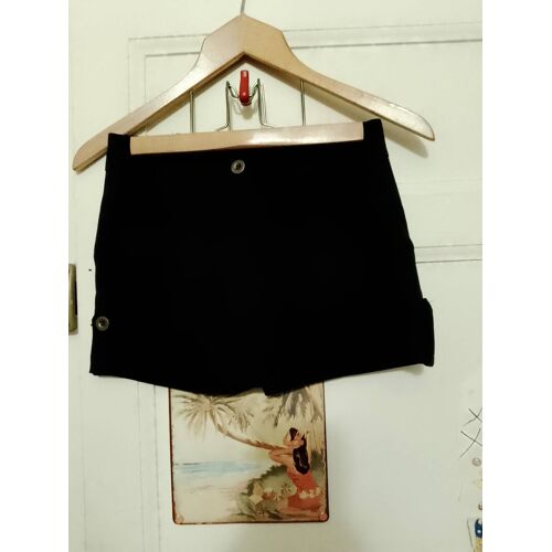 Short Noir 32 Xxs Fabriqué En France Vintage Années 90.