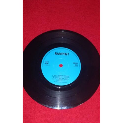 Rampent Back Street Walker Petit Vinyle 33 Tours Heavy Metal 1980 Fairwiew S/80/Cus