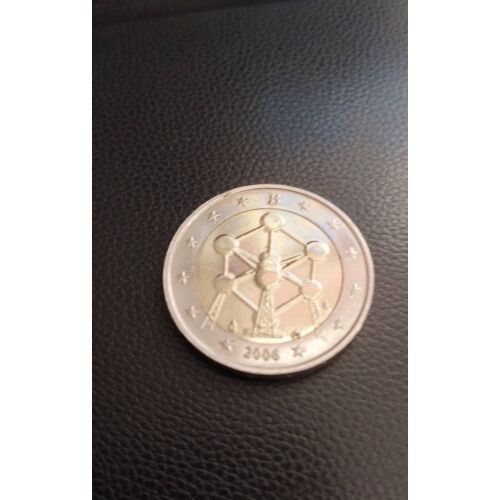 Pièce De 2 Euros Belge Atonium.