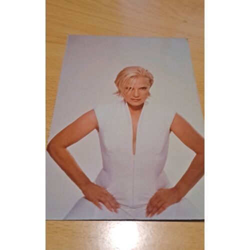 Photo De Sylvie Vartan Année 90 Format 10× 15