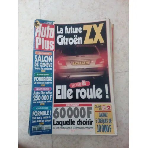 Auto Plus 443 De 1997 Bmw 540ia,Mercedes E420 Avantgarde,Seat Arosa 1.0,Nissan Primera 2.0 Gt,Ford Ka,Vento Gt Tdi 110,Guide F1