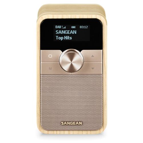 Sangean DDR-8 WA Radio portable Personnel Numérique Blanc, Cendre