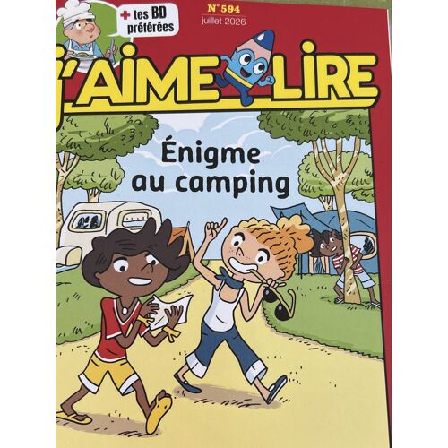 J’Aime Lire Énigme Au Camping Numero 594