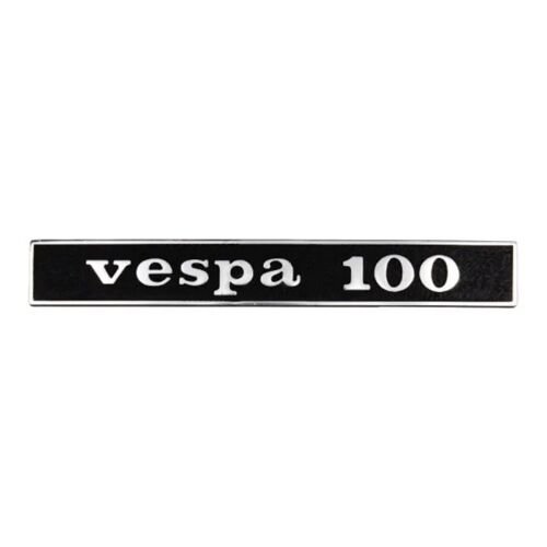 Badge Compatible Avec Piaggio Vespa 100cc Logo Écusson Carrosserie Restauration Scooter