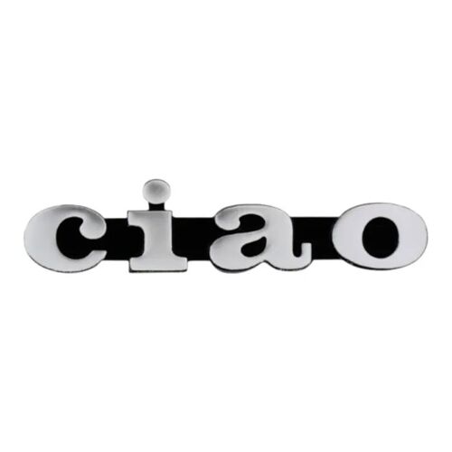 Plaque Compatible Avec Piaggio Ciao Sc Logo Carrosserie Restauration Scooter Oem 163966