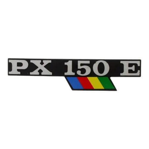 Plaque Latérale Compatible Avec Piaggio Vespa Px 150e Logo Carrosserie Restauration Scooter Oem 198182