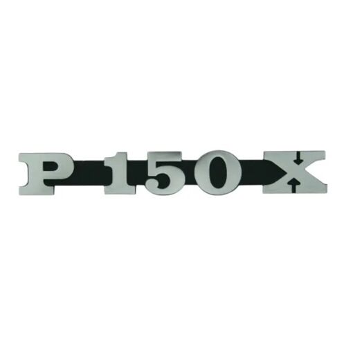 Badge Panneau Latéral Compatible Avec Piaggio Vespa P150x Logo Écusson Carrosserie Restauration Scooter Oem 182117