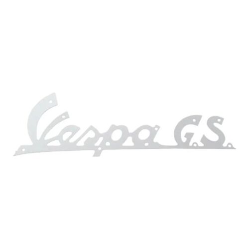 Plaque Avant Compatible Avec Piaggio Vespa Gs Logo Carrosserie Restauration Scooter Oem 023902