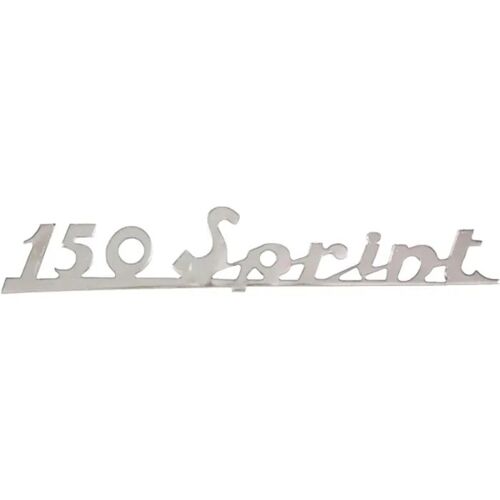 Plaque Signalétique Bouclier Avant Compatible Avec Piaggio Vespa 150cc Sprint Logo Carrosserie Restauration Scooter Oem 151905