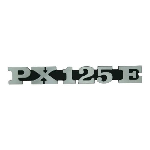 Badge Panneau Latéral Compatible Avec Piaggio Vespa Px 125e Logo Écusson Carrosserie Restauration Scooter Oem 194717