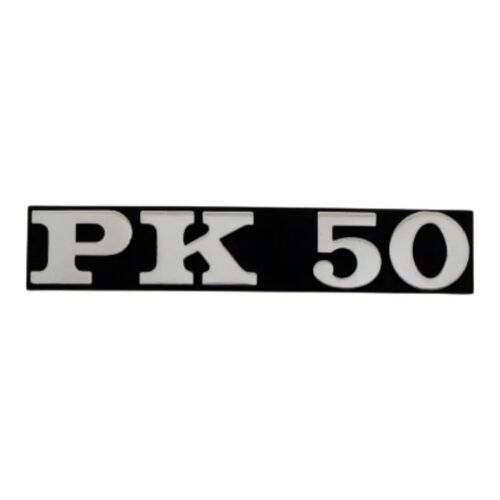 Badge Panneau Latéral Compatible Avec Piaggio Vespa Pk 50cc Logo Écusson Carrosserie Restauration Scooter Oem 195630