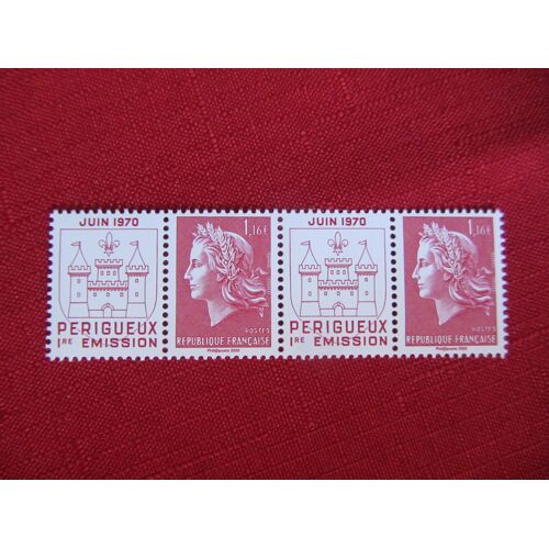 Paire De Timbres Provenant Du Livret N° 4024 "50 Ans Gravés Dans L'Histoire" Tiré À 12050 Exemplaires : Marianne De Cheffer Avec Vignette Pour Inauguration De L'Imprimerie Des Postes.
