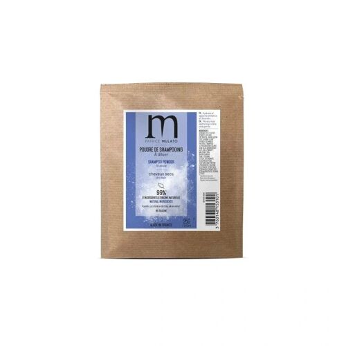 Mulato Poudre De Shampoing A Diluer Pour Cheveux Secs Sachet De 25g = 200ml 