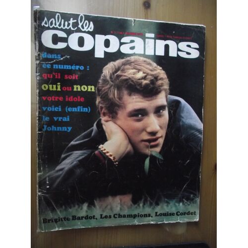 Salut Les Copains N°7 Février 1963 Imcomplet Pour Recuperer Quelques Photos Johynny B.Bardot James Dean