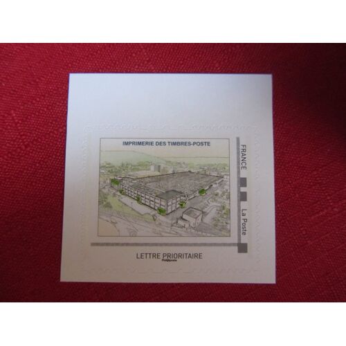 Timbre Provenant Du Livret N° 4024 "50 Ans Gravés Dans L'Histoire" Tiré À 12050 Exemplaires: Imprimerie Des Postes Auto Adhésif
