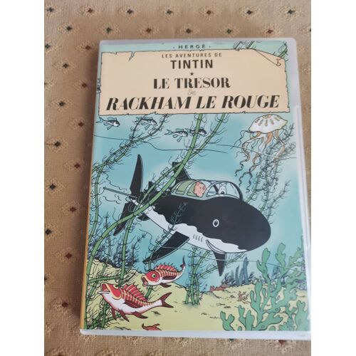 Dvd Tintin Le Trésor De Rackham Le Rouge