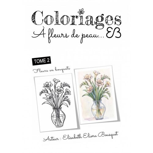 Fleurs En Bouquets (Coloriages)