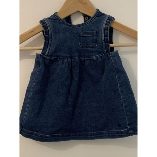 Robe Bébé En Jean Léger Sans Manches