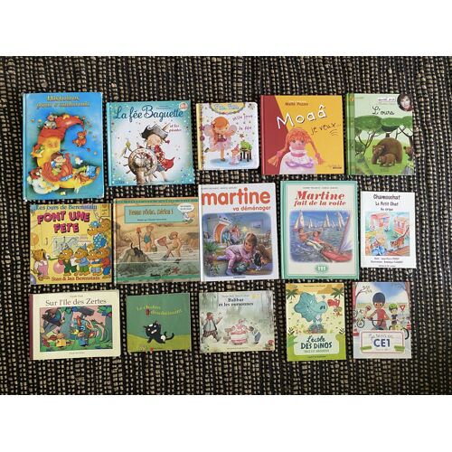 Gros Lot 15 Livres Enfant Petite Fille Petit Prix