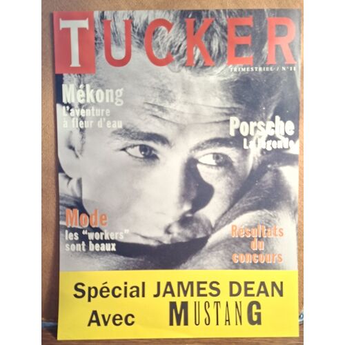 Affiche Publicitaire Pour Librairie : Tucker Spécial James Dean