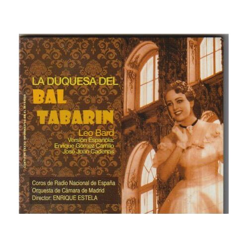 Zarzuela --La Duquesa Del Tabarin - Cd