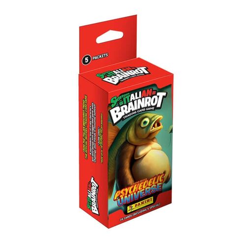 Blister Cartes À Collectionner Panini Skifidol Italian Brainrot (5 Pochettes) (Panini)