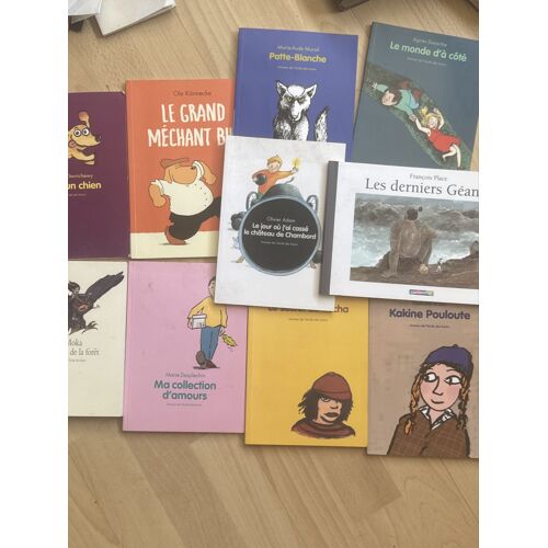 Lot De Livres L’École Des Loisirs Série Animax 10 Livres 