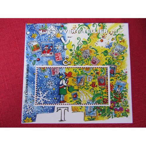 Feuillet-Souvenir Yvert Et Tellier N°8 (Catherine Dubreuil)