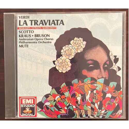 La Traviata, Verdi - Cd (Emi Classics) - Scotto, Kraus, Bruson