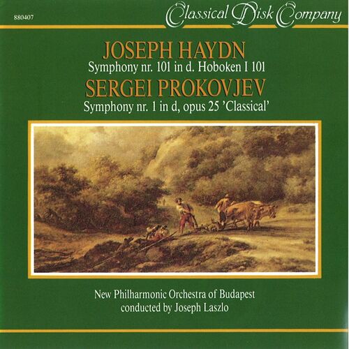 Joseph Haydn : Symphonien°101 - Sergei Prokovjev : Symphonie N°1 - New Philarmonie Orchestra Of Budapest