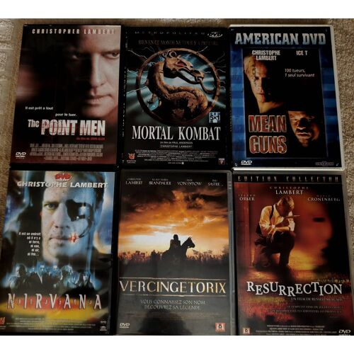 Christophe Lambert Pack 6 Films Dvd