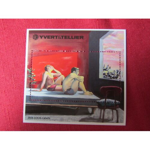 Feuillet-Souvenir Yvert Et Tellier N° 18 (Louis Genty)