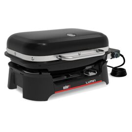 Weber Lumin Barbecue Dessus de table Electrique Noir et Argent
