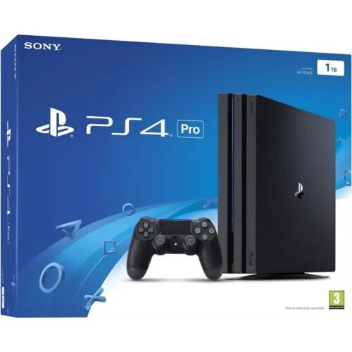 Console de salon - Sony - PS4 Pro - 1 To - Noir - Compatible 4K HDR