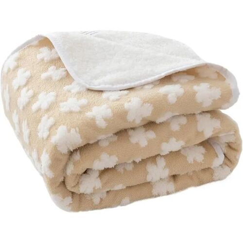 Couverture Imperméable Pour Chien Et Chat 130 X 160 Cm Housse Protection Canapé Meubles Beige Douce Chaude Lavable Machine Ouate