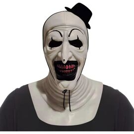 Masque Intégral Squelette Sunshine Smile Latex Effrayant À Mâchoire Mobile, Clown Maquillage Halloween Carnaval Adulte, Réaliste