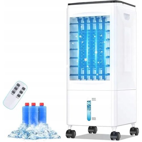 Climatiseur portable Eysddifr Climatiseur mobile 4-en-1 BW-102Y 6 L sans tuyau d¿évacuation Refroidissement par eau 60 W 3