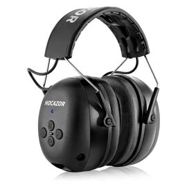 Casque antibruit Bluetooth 5.3 HZ07, isolation 30dB, Hi-Fi Stéréo, micro intégré, 40h autonomie, pour bricolage et jardinage, Noir