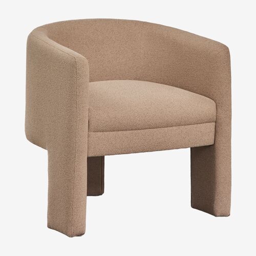 Pack de 4 chaises de salle à manger avec accoudoirs rembourrées Irati