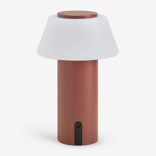 Lampe De Table Led Sans Fil En Fer Socotra Terracota